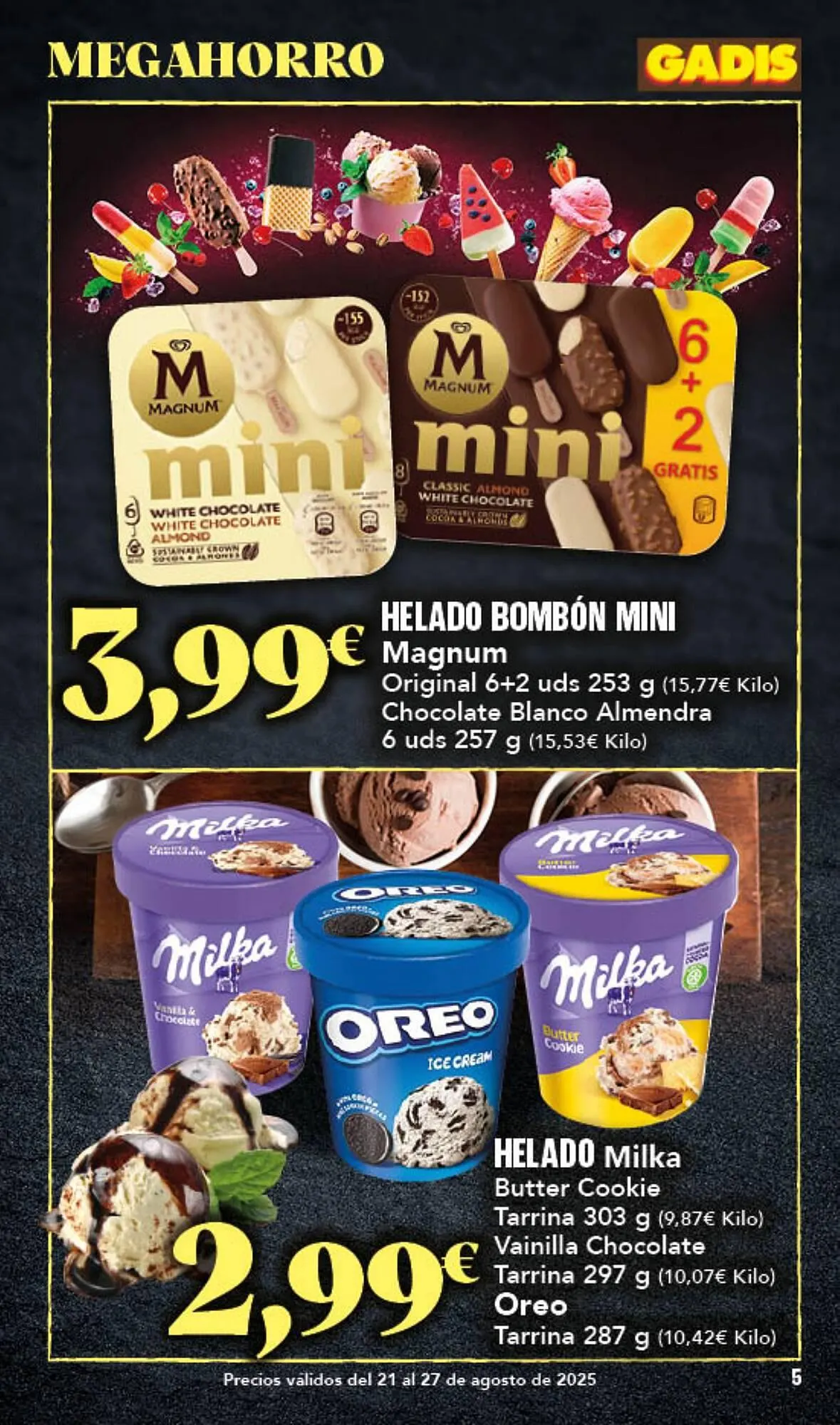 Catálogo de Folleto Gadis 21 de agosto al 27 de agosto 2025 - Página 5