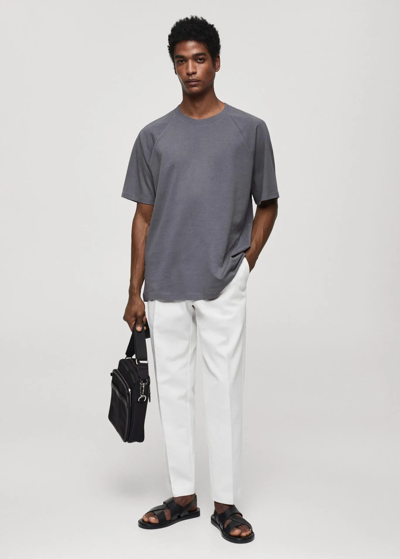 Camiseta algodón relaxed fit