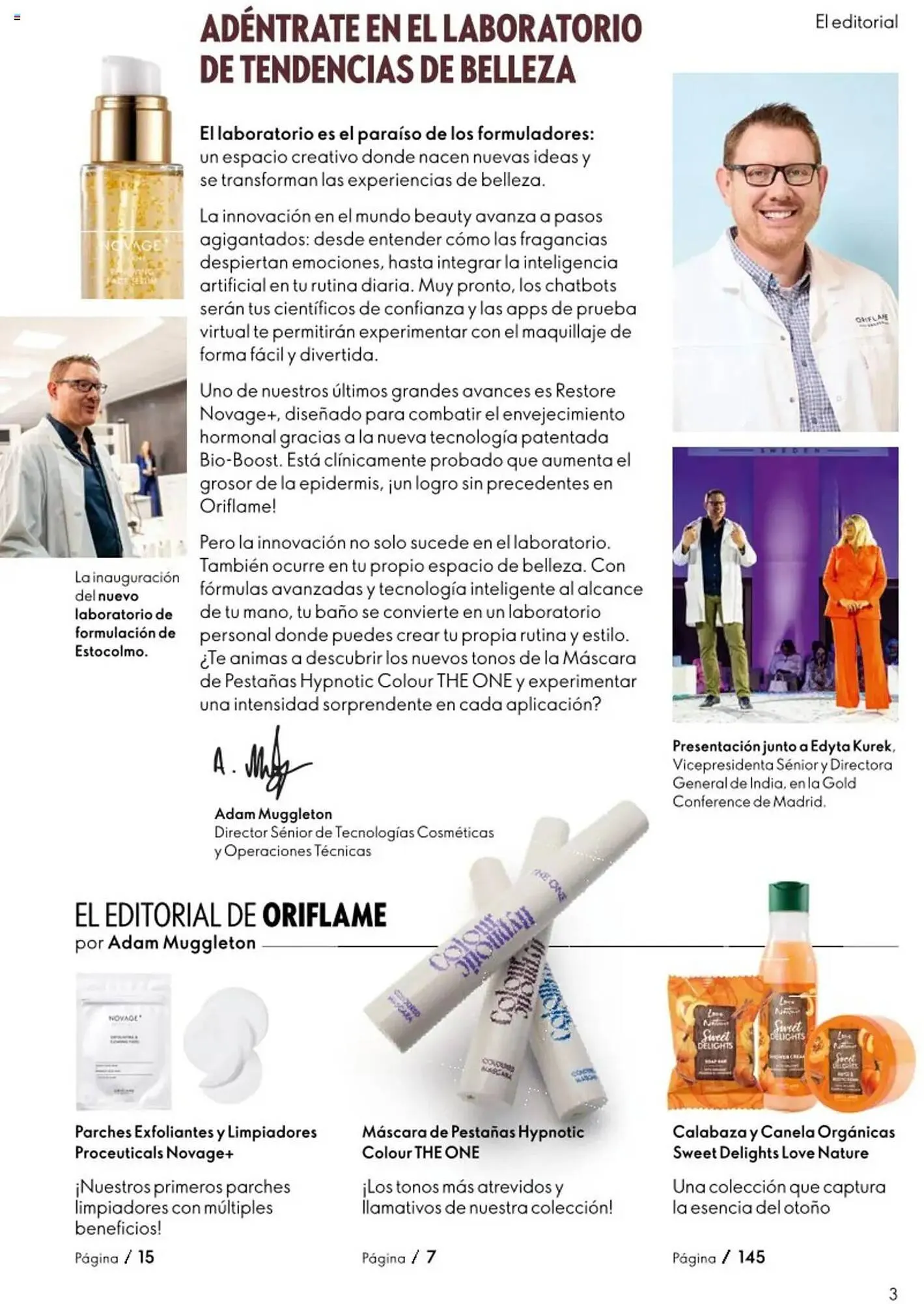 Catálogo de Catálogo Oriflame 14 de septiembre al 7 de octubre 2025 - Página 3