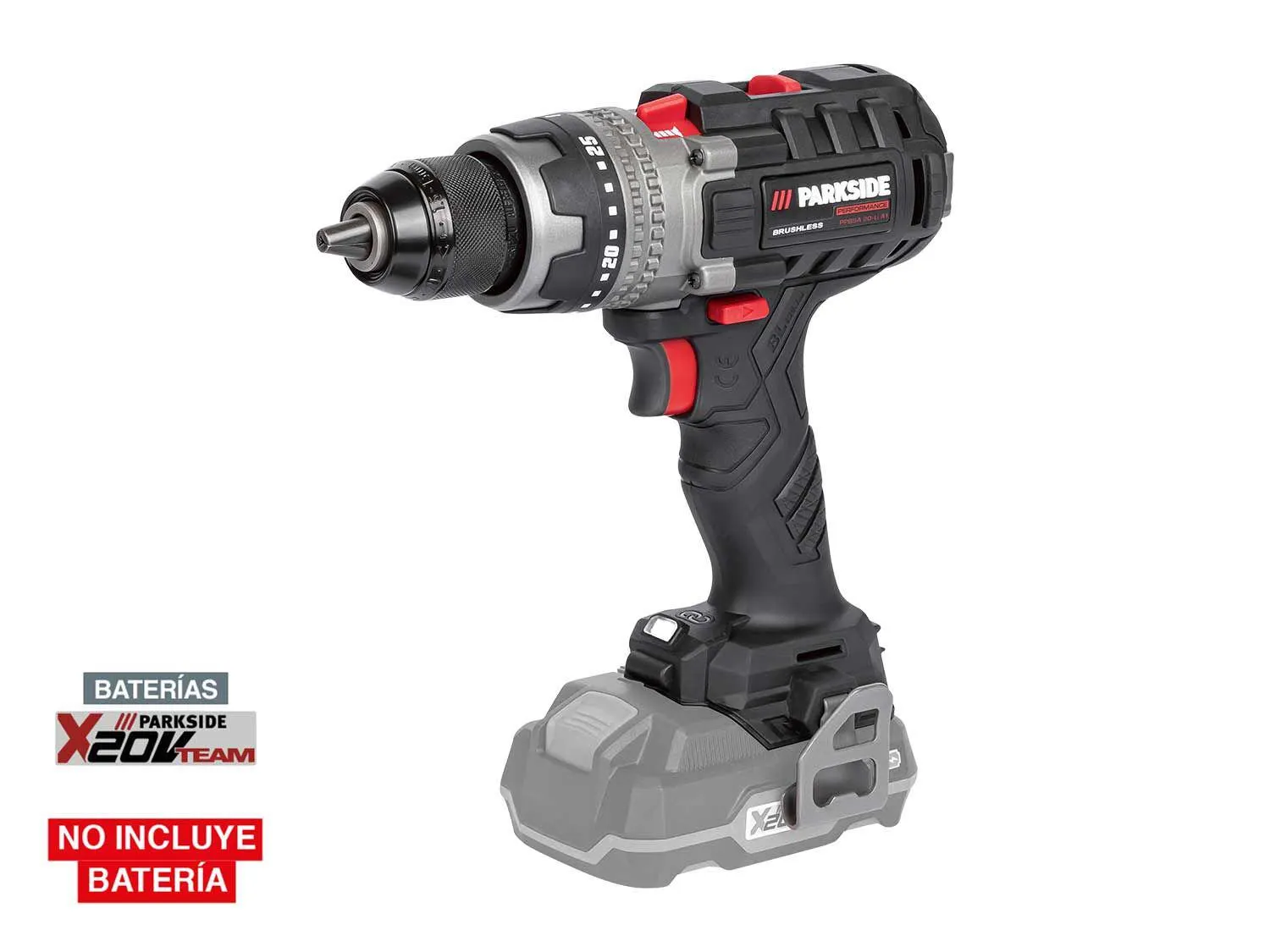 Atornilladora taladradora recargable 20 V