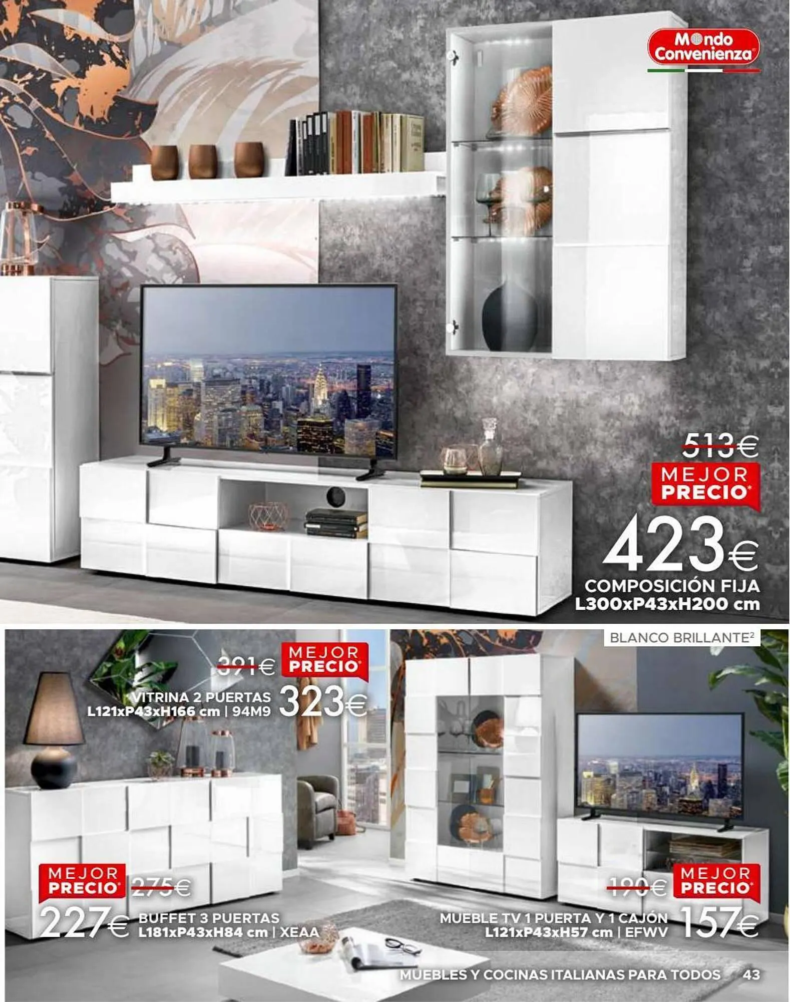 Catálogo de Folleto Mondo Convenienza 1 de junio al 31 de diciembre 2023 - Página 45