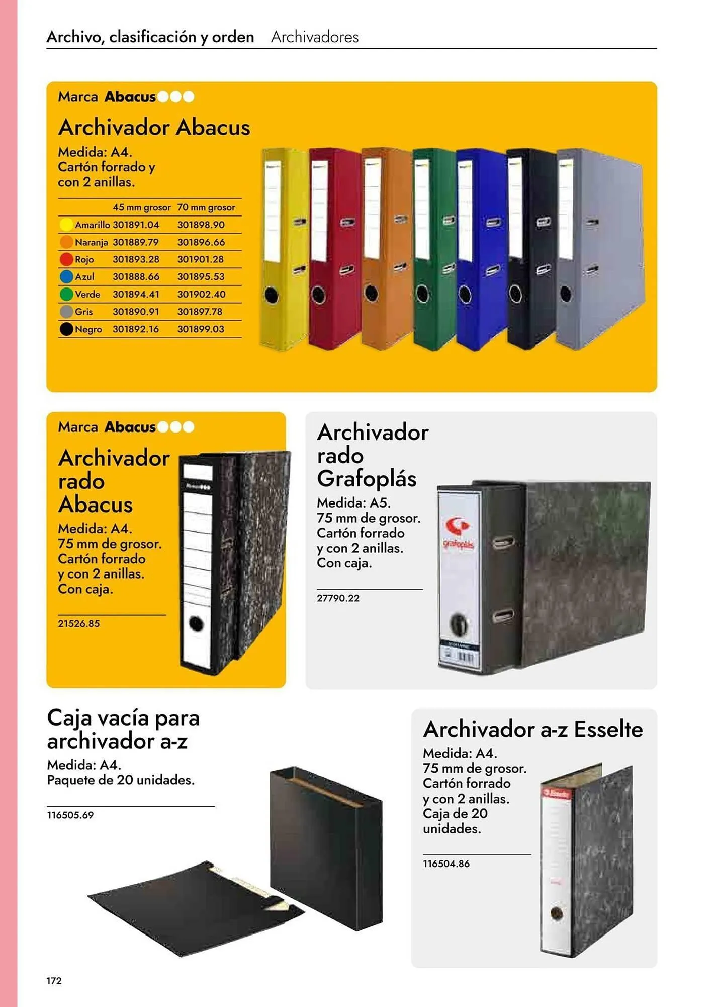 Catálogo de Catálogo Abacus 20 de abril al 31 de agosto 2027 - Página 174