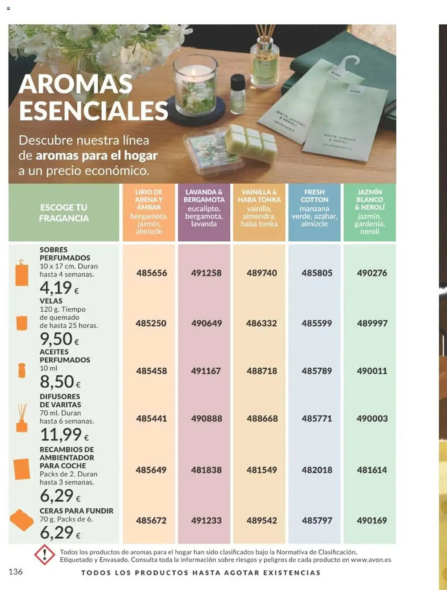 Catálogo de Folleto AVON 1 de agosto al 31 de agosto 2025 - Página 136