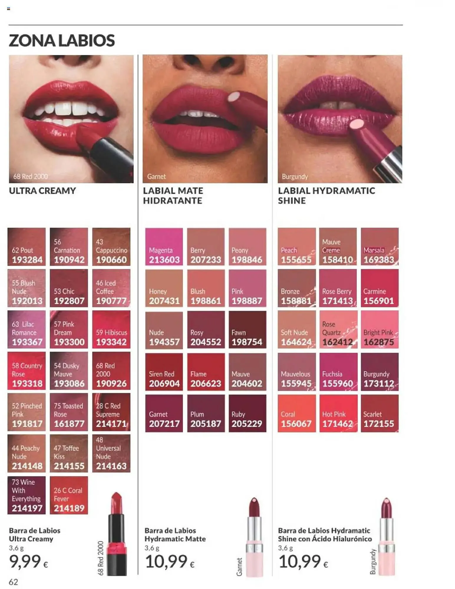 Catálogo de Folleto AVON 1 de agosto al 31 de agosto 2025 - Página 62