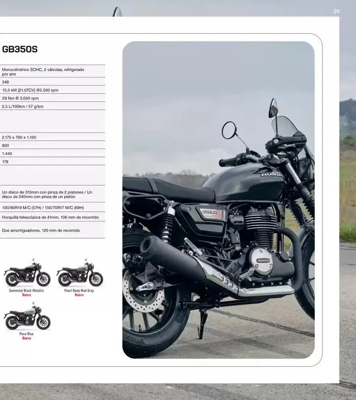 Catálogo de Gama Street & Touring 2025 14 de mayo al 31 de diciembre 2025 - Página 56