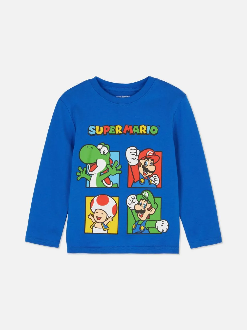 1,5-8 años | Camiseta de manga larga de Super Mario