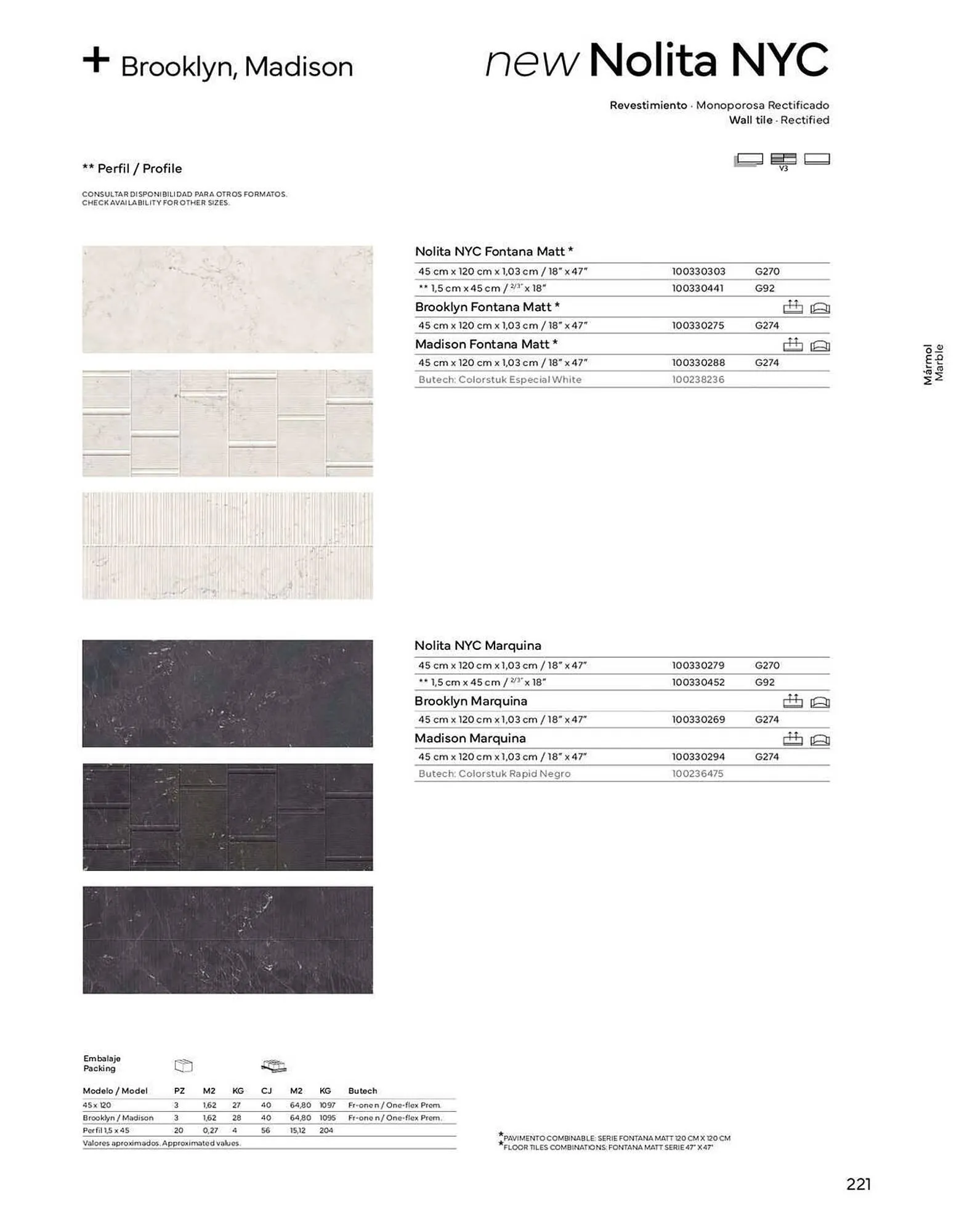 Catálogo de Folleto Porcelanosa 4 de enero al 1 de enero 2024 - Página 223