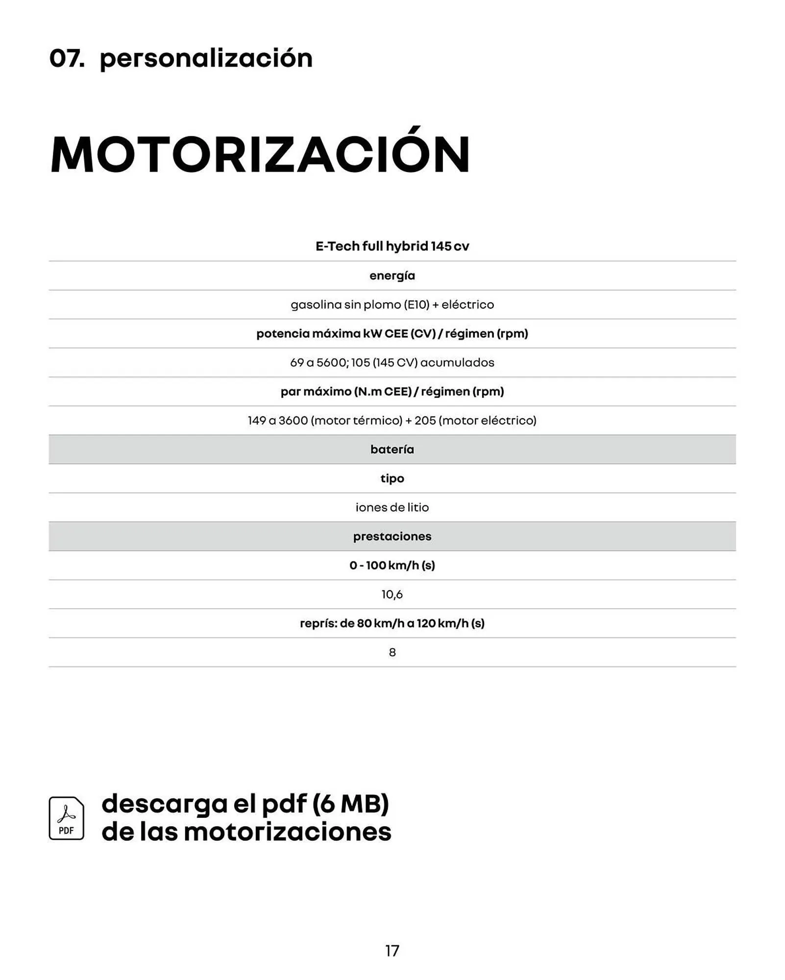 Catálogo de Folleto Renault 11 de julio al 11 de julio 2025 - Página 17