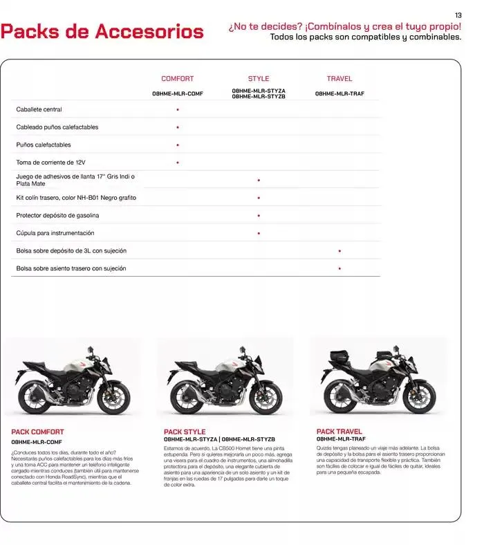 Catálogo de Gama Street & Touring 2025 14 de mayo al 31 de diciembre 2025 - Página 26