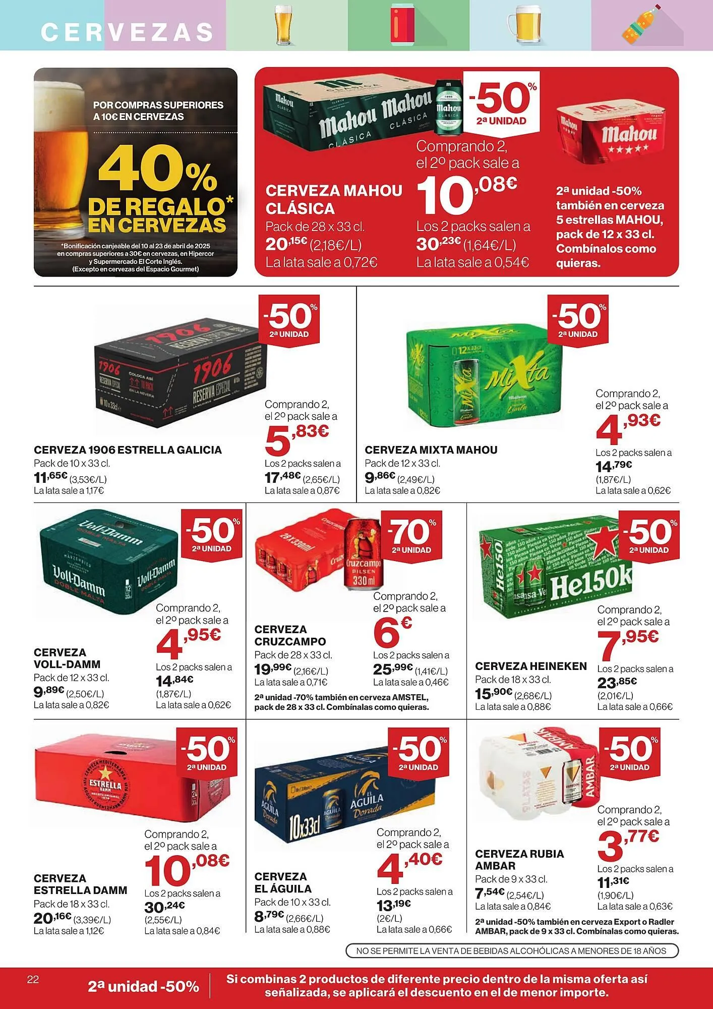 Catálogo de Folleto El Corte Inglés 27 de marzo al 9 de abril 2025 - Página 22