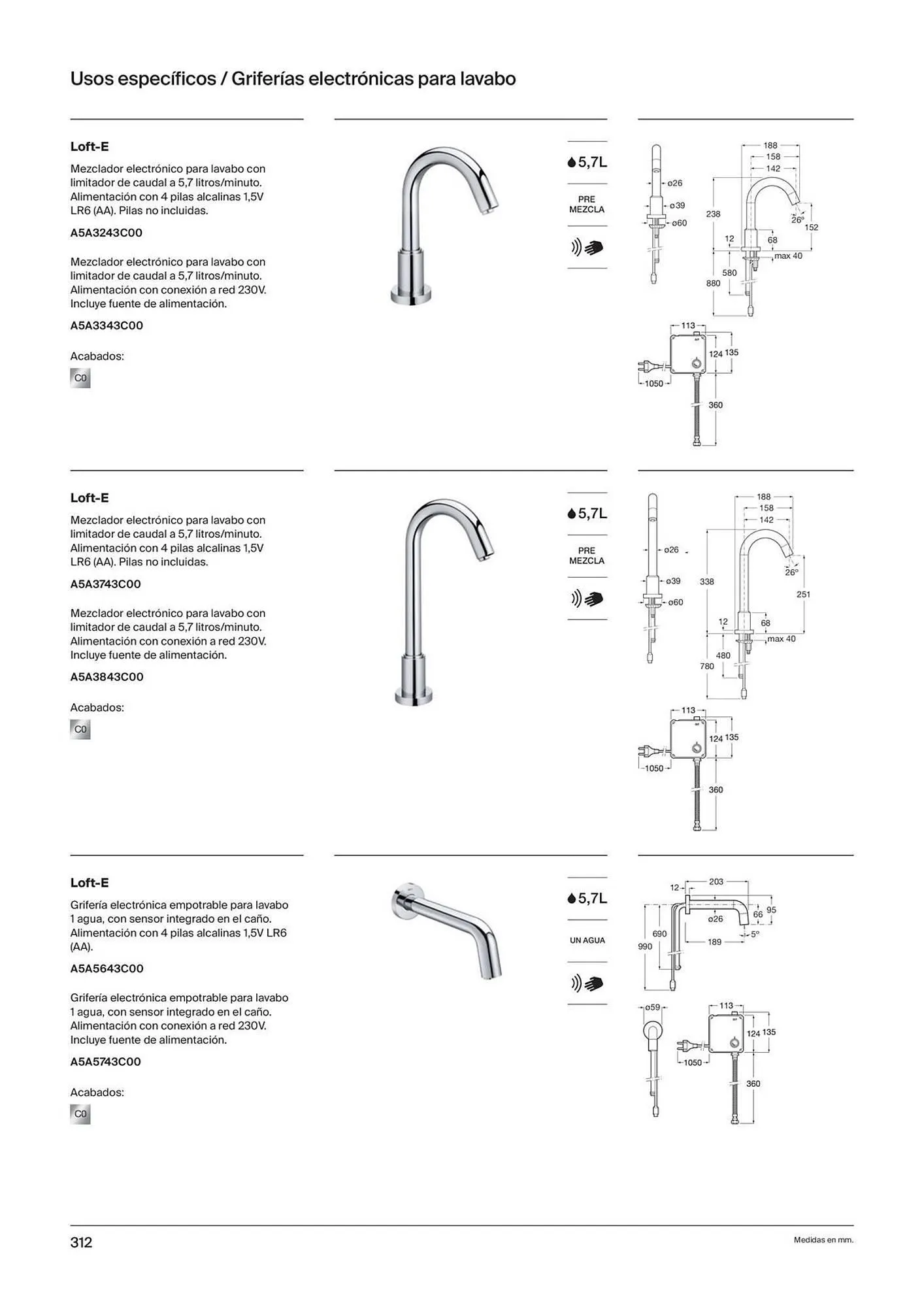 Catálogo de Folleto Roca 21 de noviembre al 31 de diciembre 2023 - Página 314