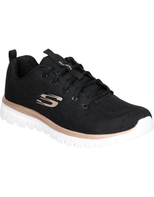 Zapatillas Skechers Graceful Get Connected negras