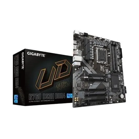 PLACA BASE GIGABYTE B760 DS3H DDR4 SOCKET 1700
