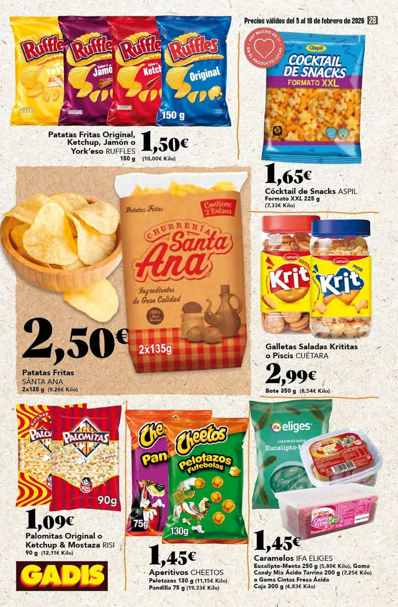 Catálogo de Folleto Gadis 5 de febrero al 18 de febrero 2026 - Página 28