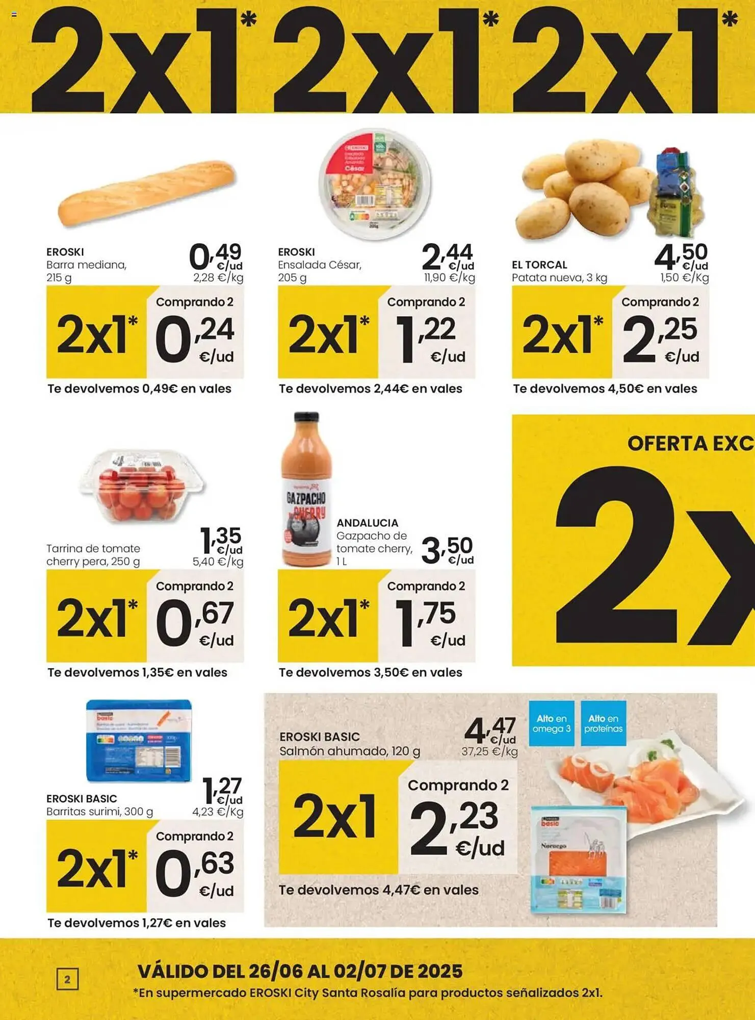 Catálogo de Folleto Eroski 26 de junio al 2 de julio 2025 - Página 2