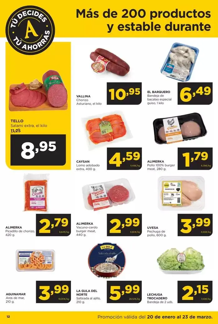 Catálogo de Tu decides tu ahorras 20 de enero al 23 de marzo 20 de enero al 23 de marzo 2025 - Página 12