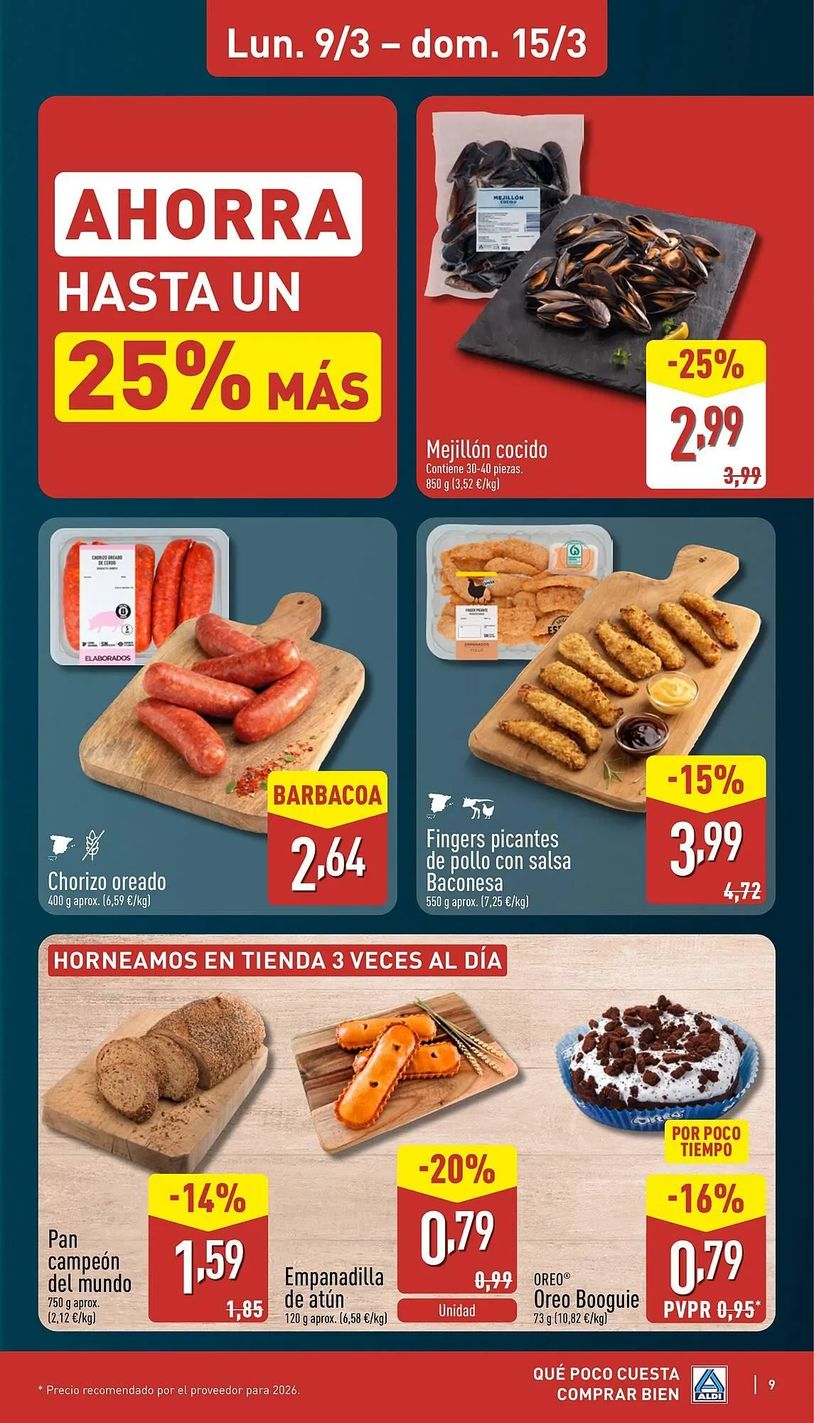 Catálogo de Folleto ALDI 9 de marzo al 15 de marzo 2026 - Página 9