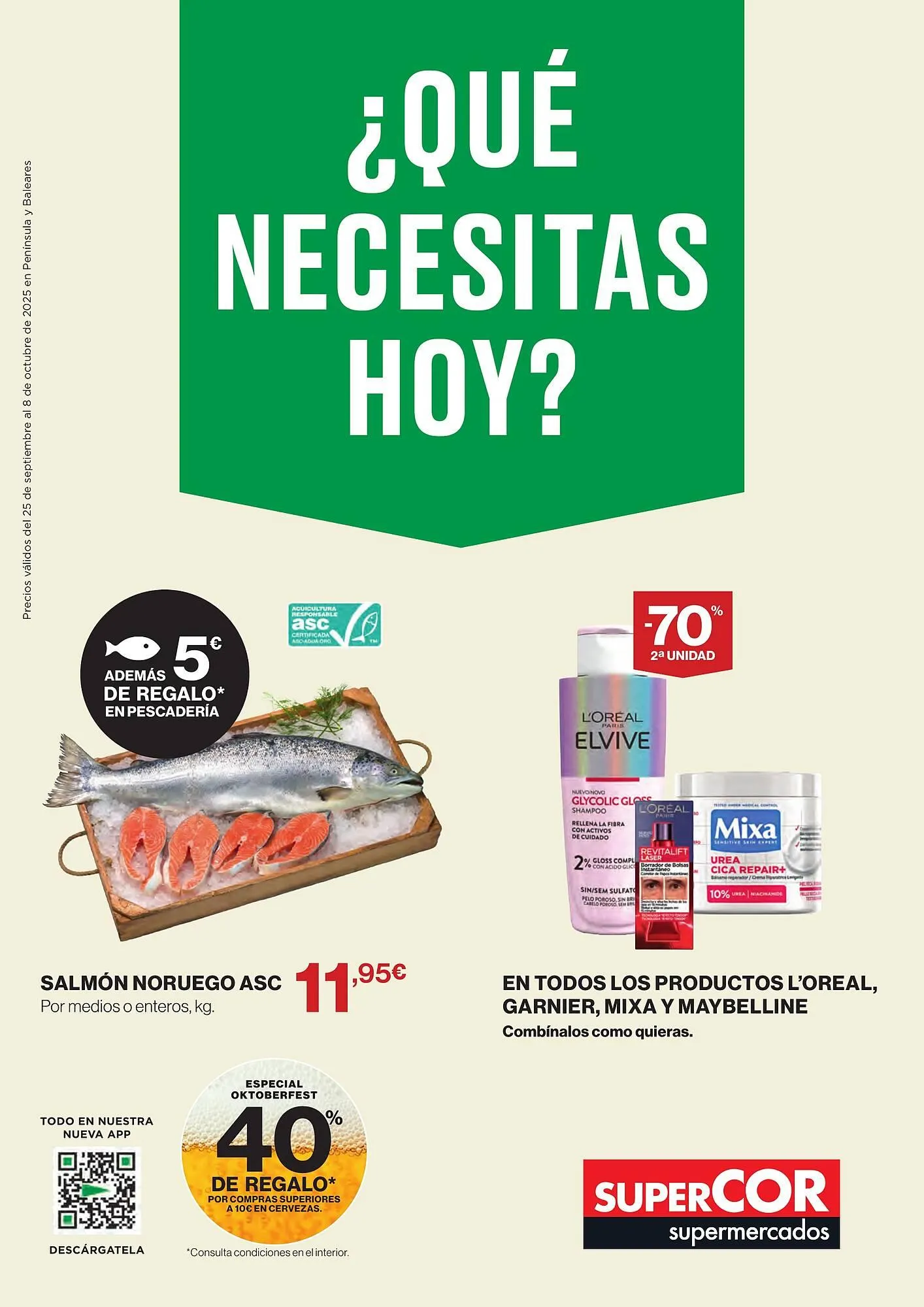 Catálogo de Catálogo Supercor 25 de septiembre al 8 de octubre 2025 - Página 1