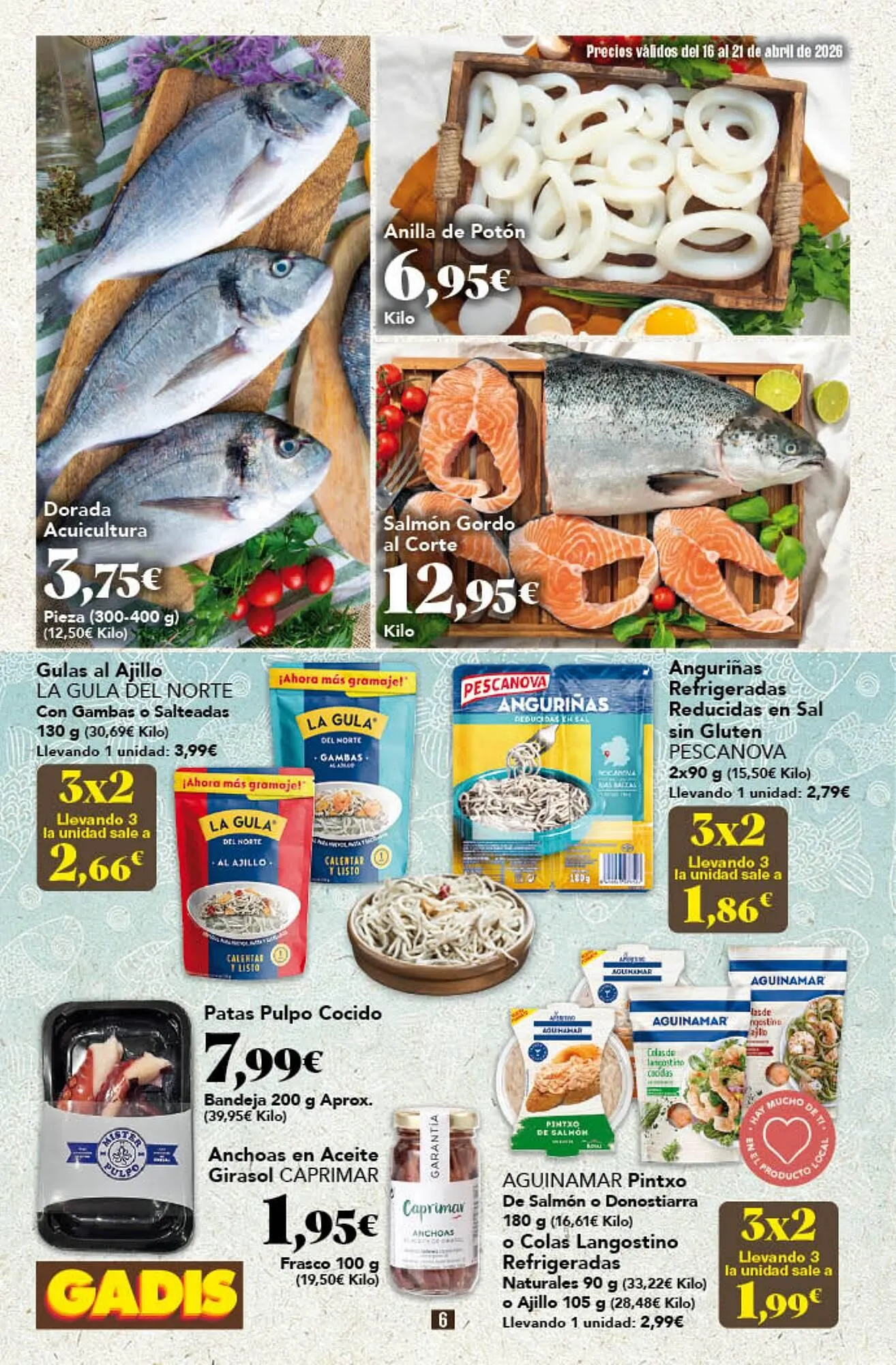 Catálogo de Folleto Gadis 16 de abril al 21 de abril 2026 - Página 6