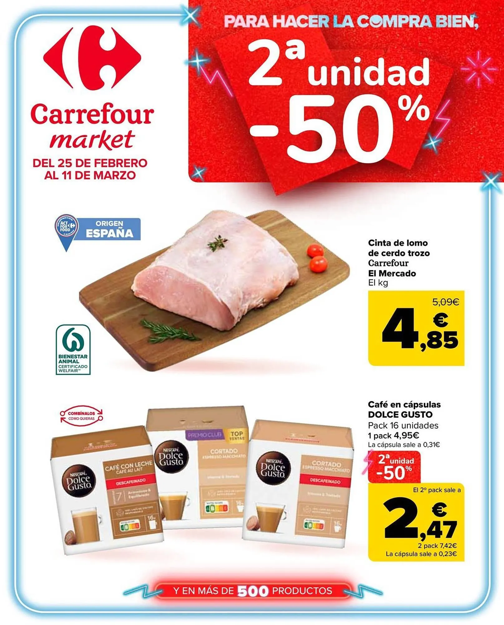 Catálogo de Folleto Carrefour Market 25 de febrero al 11 de marzo 2026 - Página 1