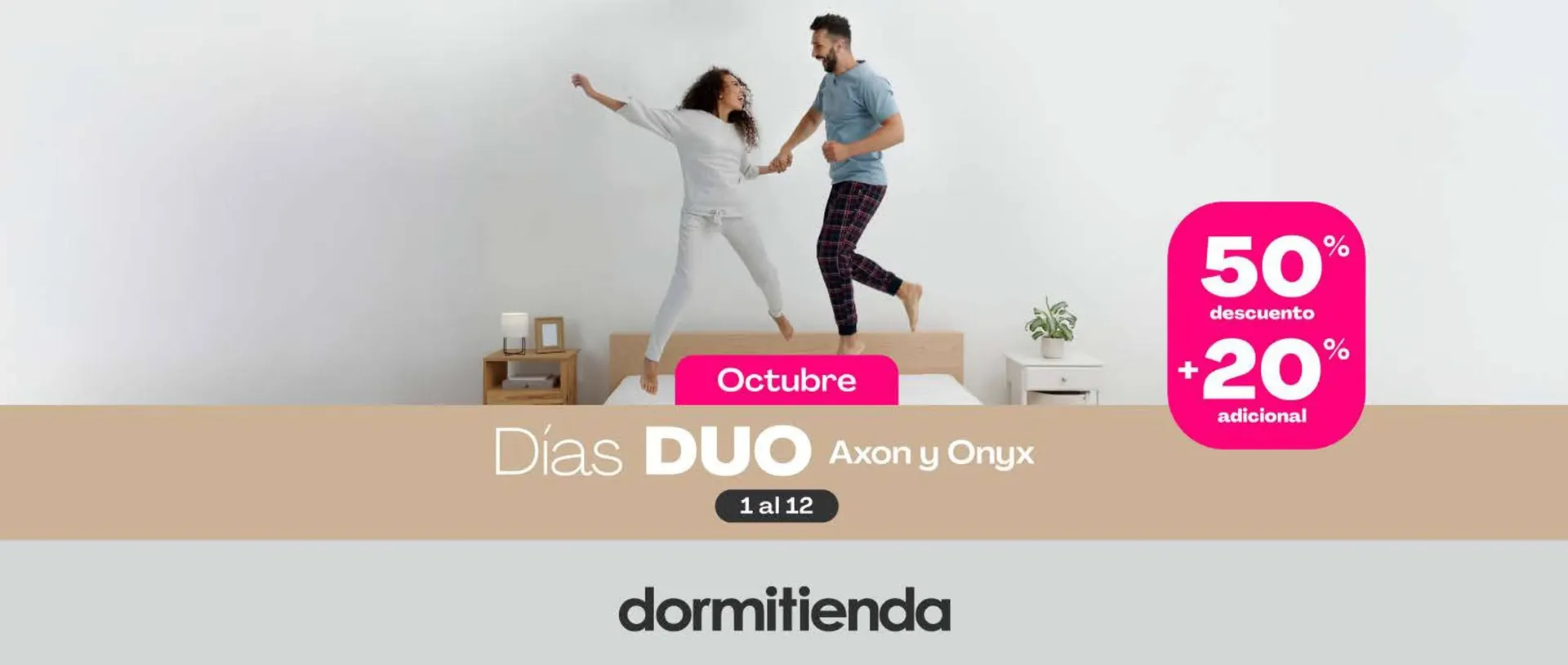 Catálogo de Folleto Dormitienda 1 de octubre al 12 de octubre 2025 - Página 1