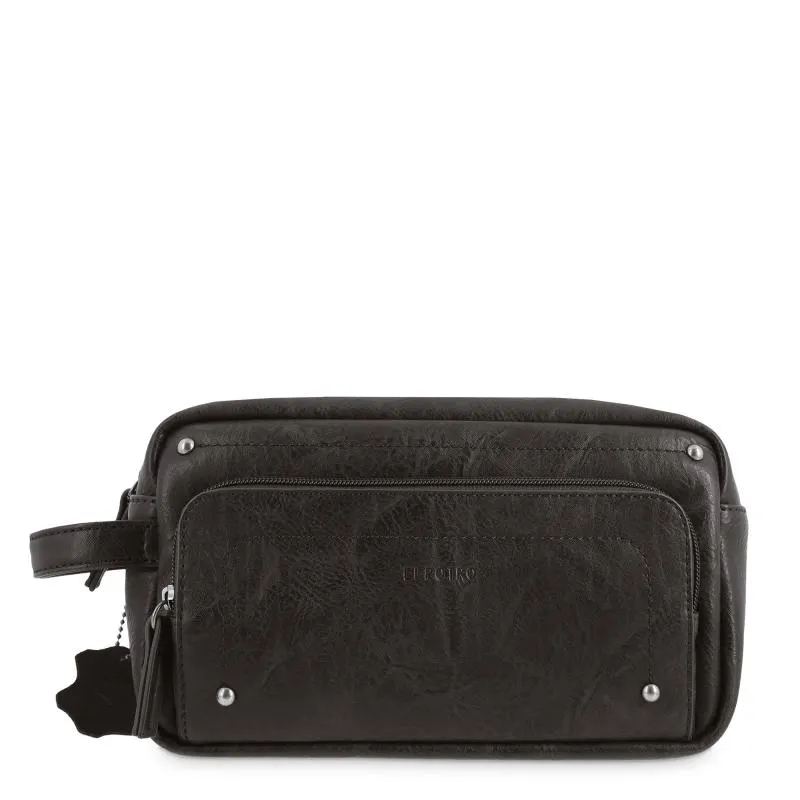 Bolsa de aseo hombre marrón- El Potro