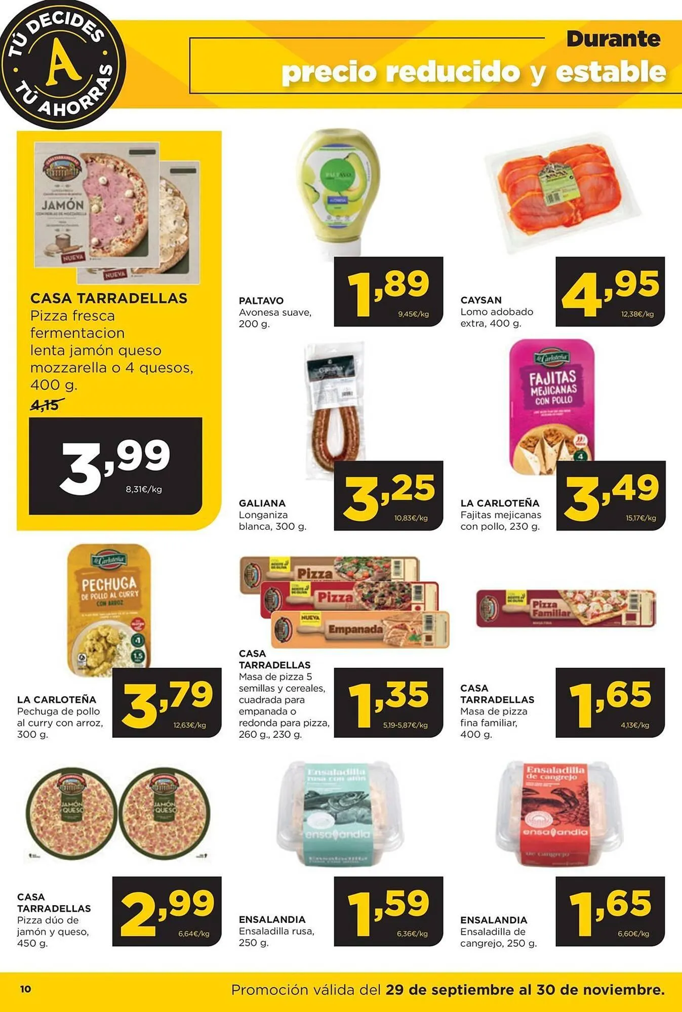 Catálogo de Folleto Alimerka 30 de septiembre al 30 de noviembre 2025 - Página 10