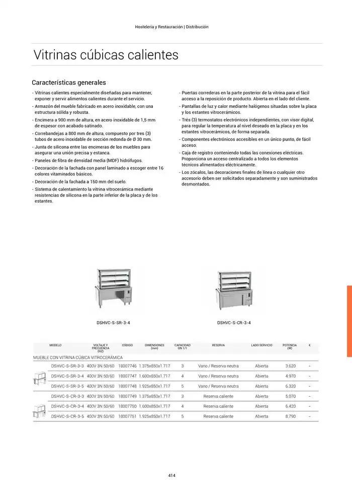 Catálogo de Catálogo Hostelería y Restauración 3 de marzo al 3 de junio 2025 - Página 415