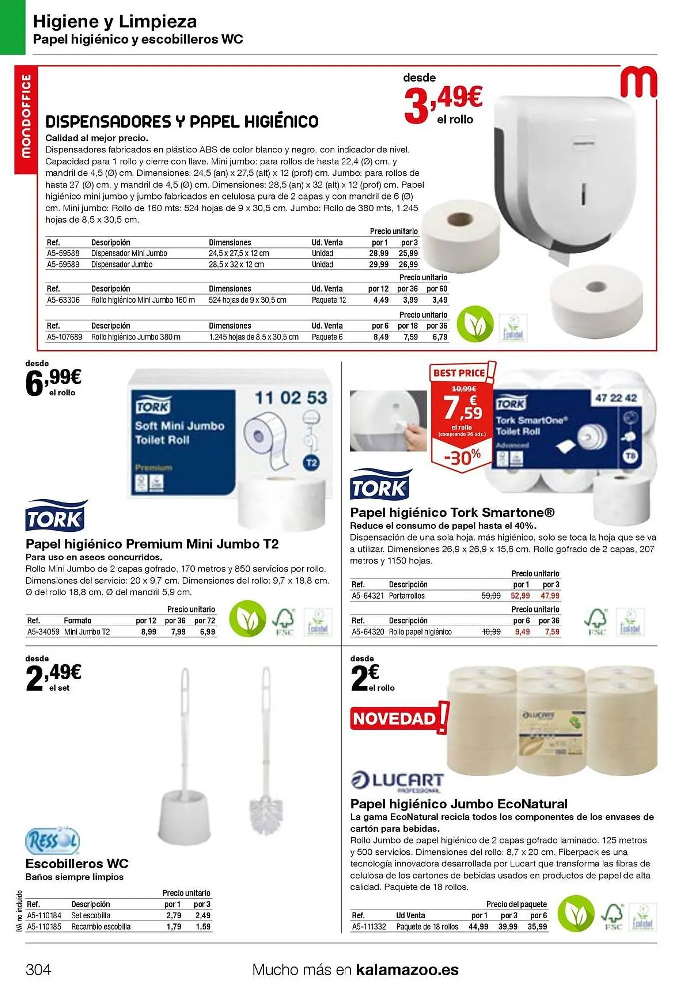 Catálogo de Folleto Staples Kalamazoo 19 de enero al 31 de diciembre 2026 - Página 304