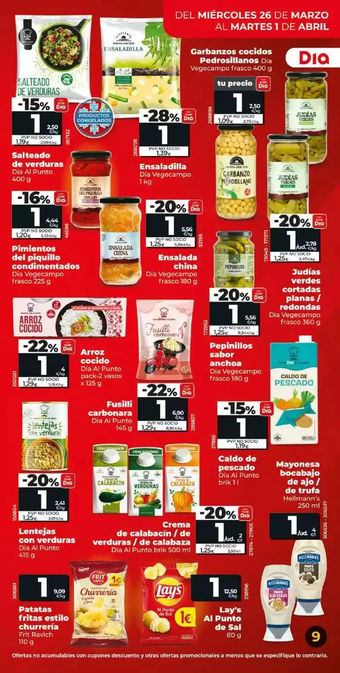 Catálogo de Más de 100 productos a 1€ del 26/03 al 01/04  26 de marzo al 1 de abril 2025 - Página 9