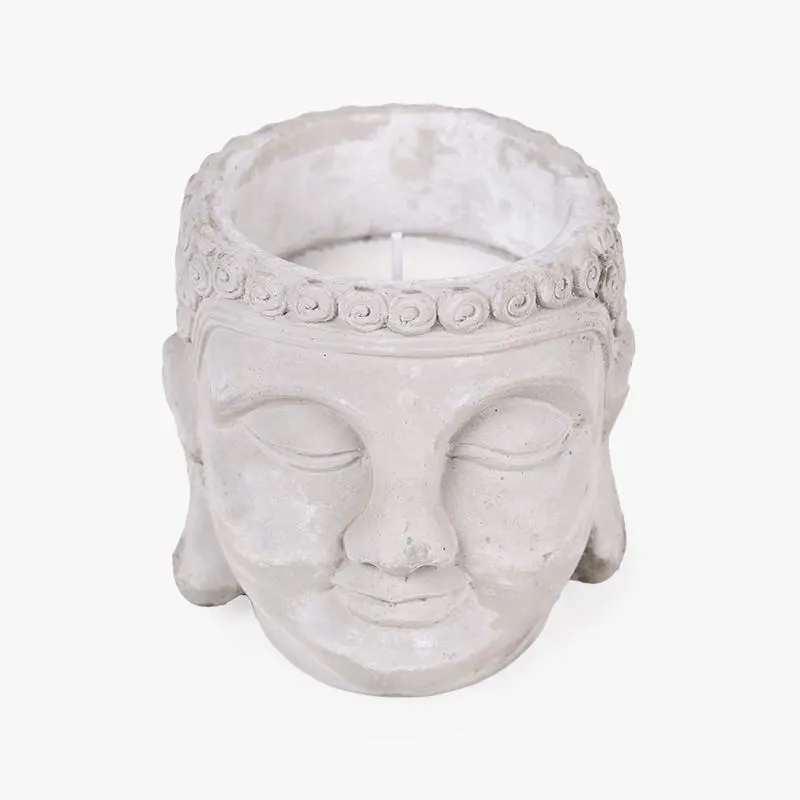CABEZA BUDA CON VELA CITRONELLA
