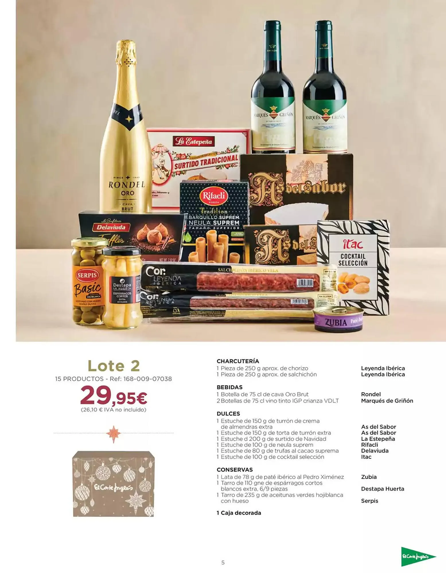 Catálogo de Folleto El Corte Inglés 14 de octubre al 25 de diciembre 2024 - Página 5