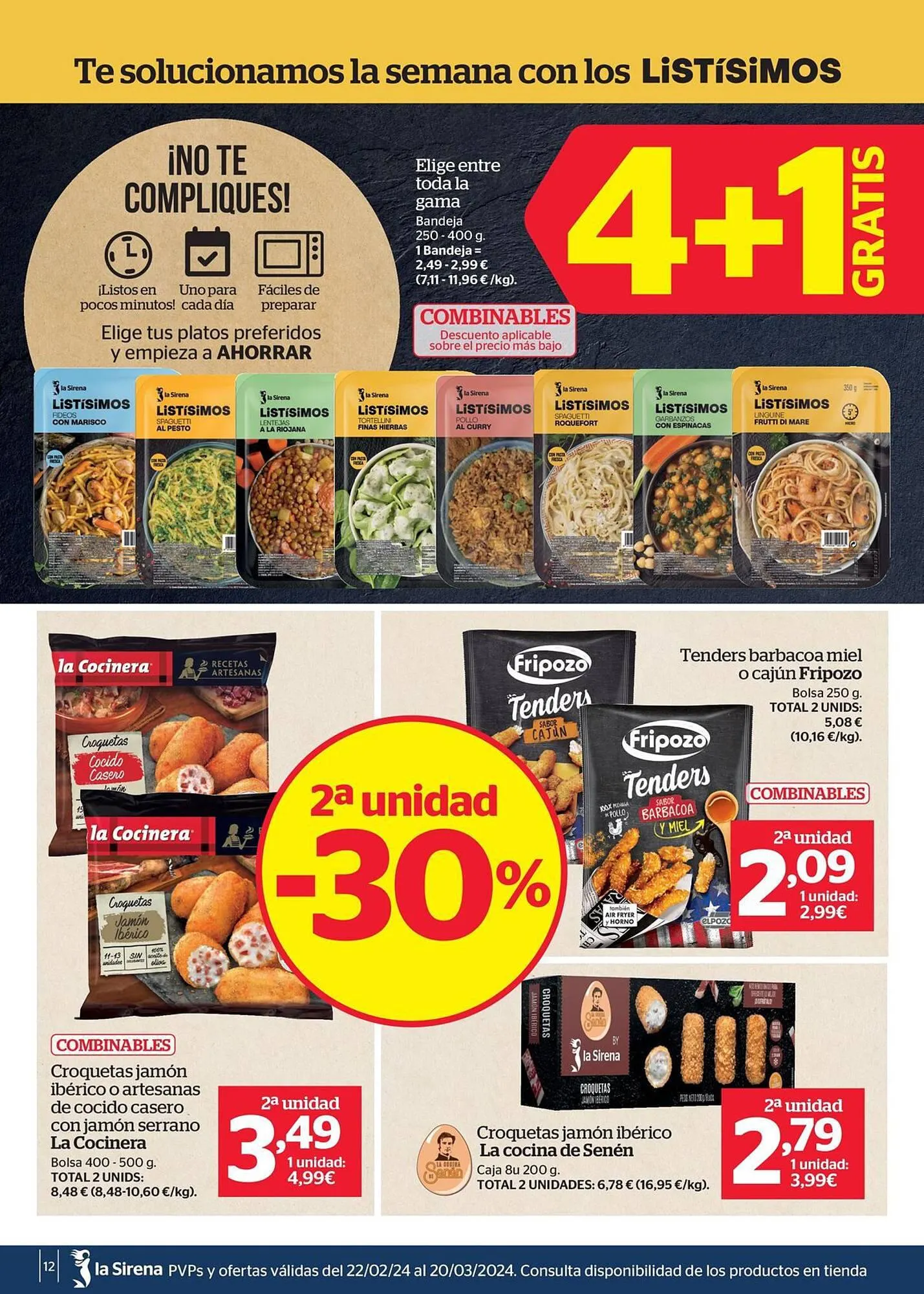 Catálogo de Folleto La Sirena 22 de febrero al 20 de marzo 2024 - Página 12