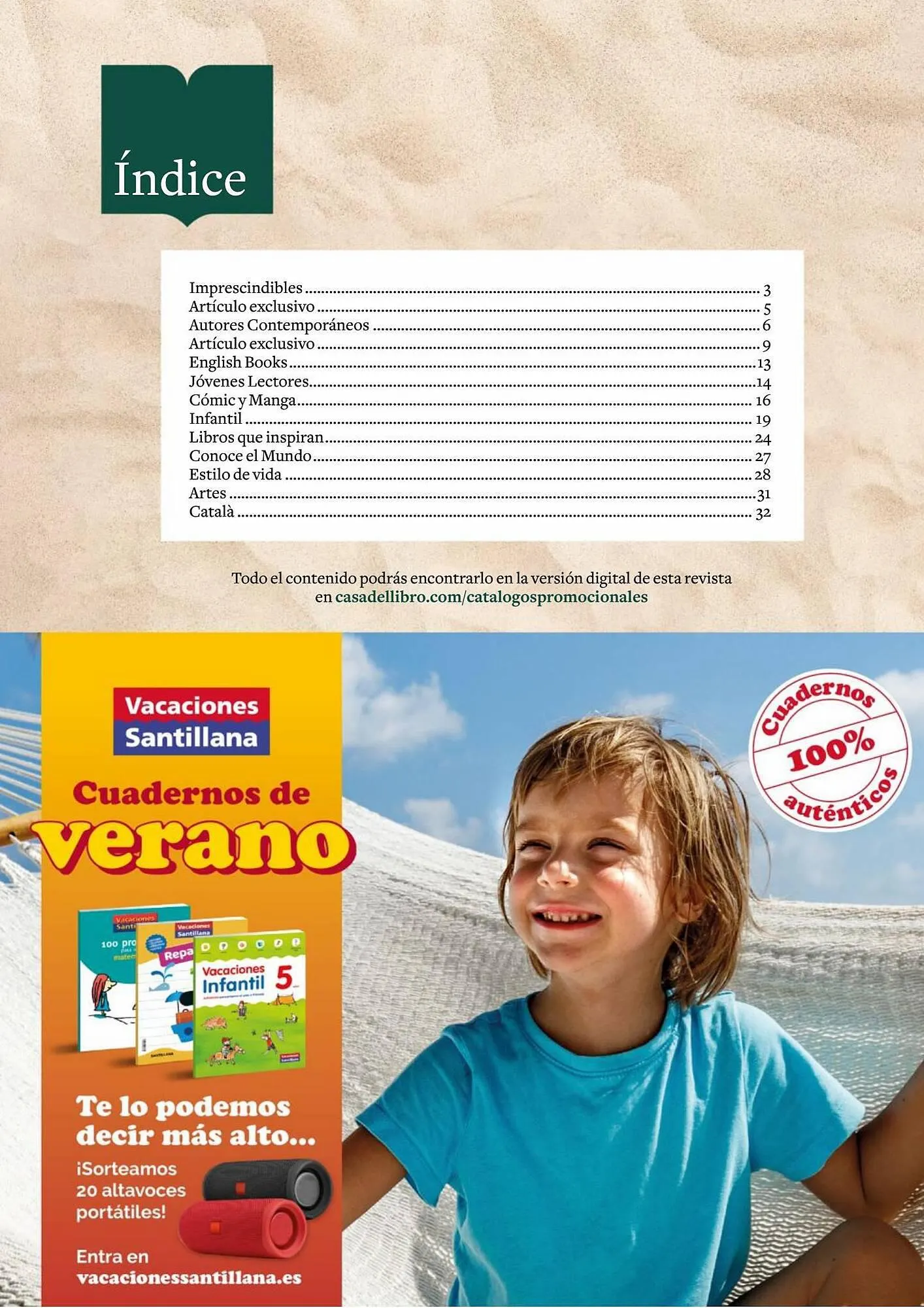 Catálogo de Folleto Casa del Libro 5 de julio al 31 de julio 2023 - Página 2