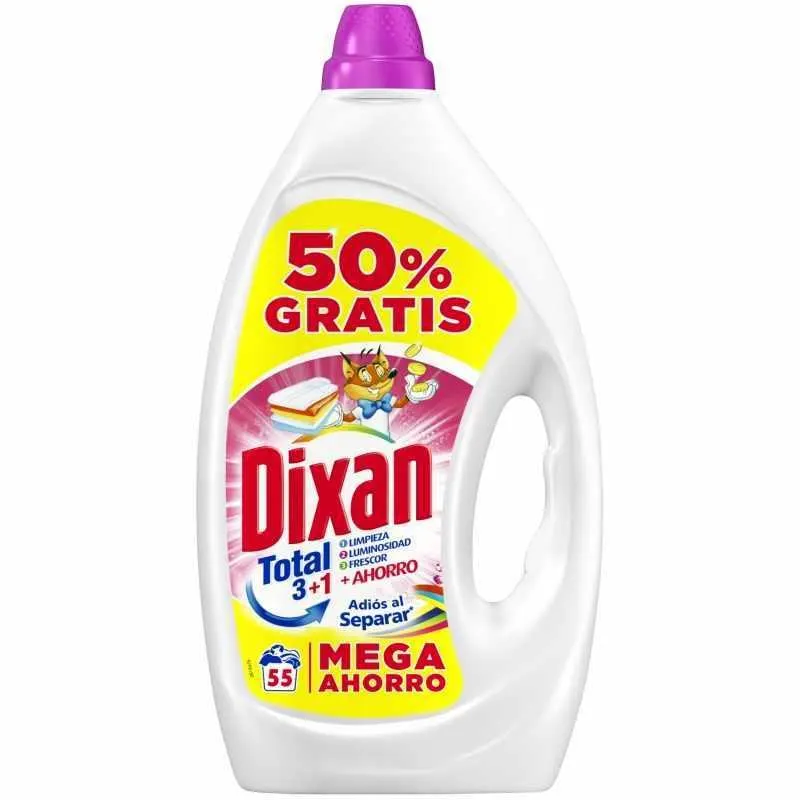 DETERGENTE LÍQUIDO ADIÓS AL SEPARAR 55 DOSIS
