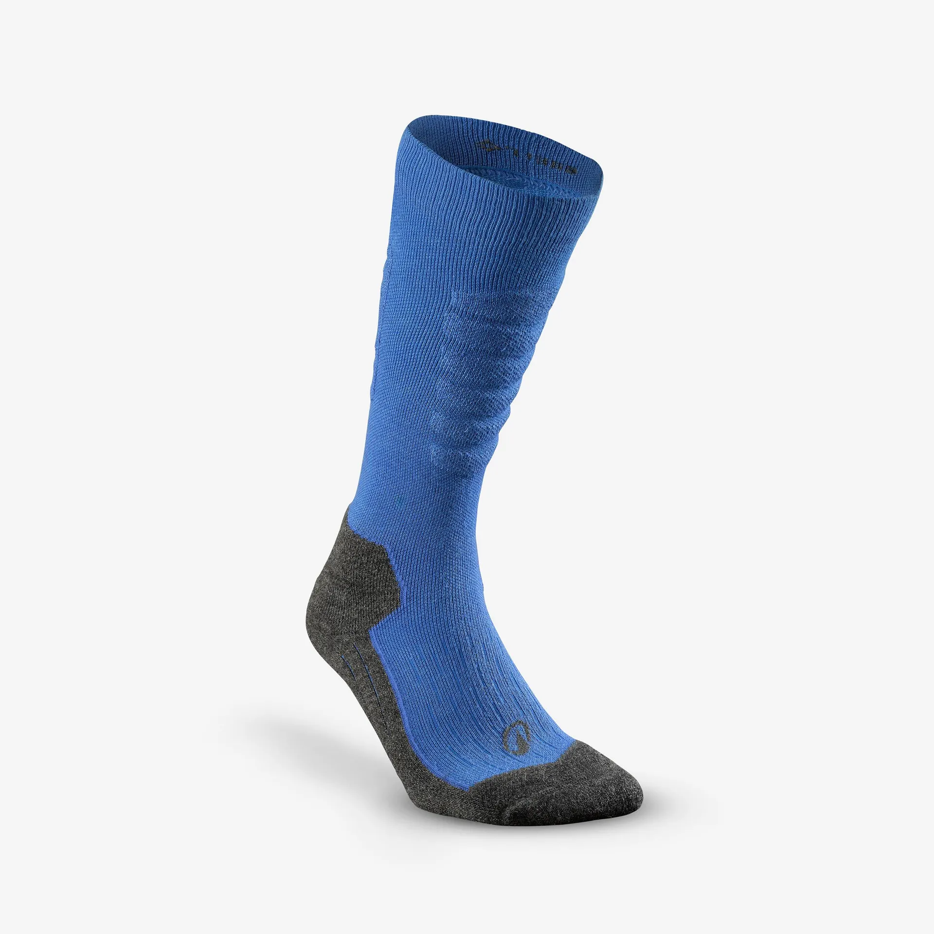 Calcetines de esquí cálidos y cómodos adulto, 500 azul