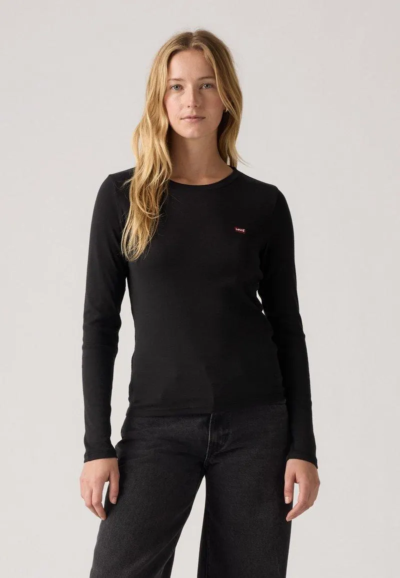 ESSENTIAL TEE 2 PACK - Camiseta de manga larga - white/anthracite night