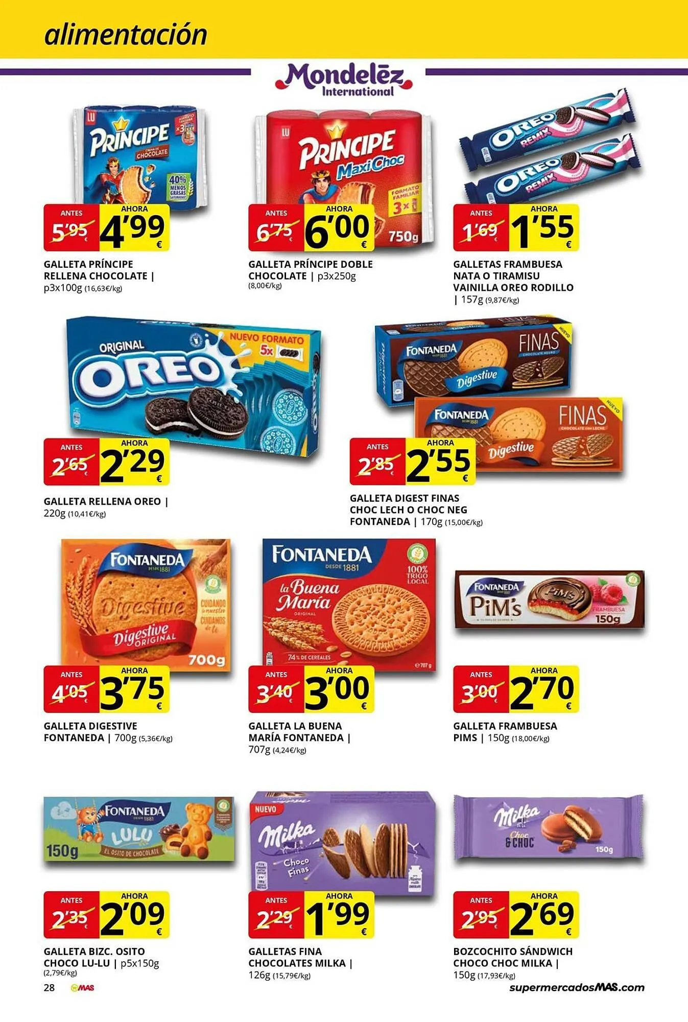 Catálogo de Folleto Supermercados MAS 31 de octubre al 30 de noviembre 2025 - Página 28