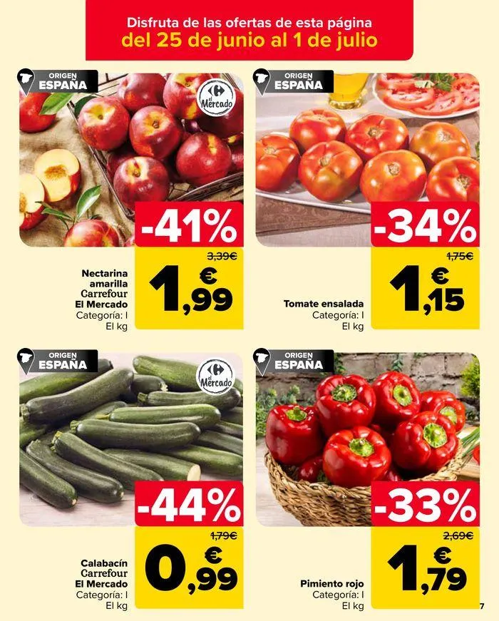Catálogo de Ofertas semanales 25 de junio al 10 de julio 2024 - Página 7