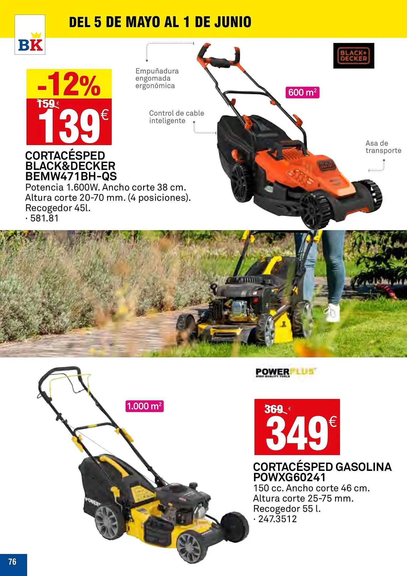 Catálogo de Folleto Bricoking 5 de mayo al 1 de junio 2025 - Página 76