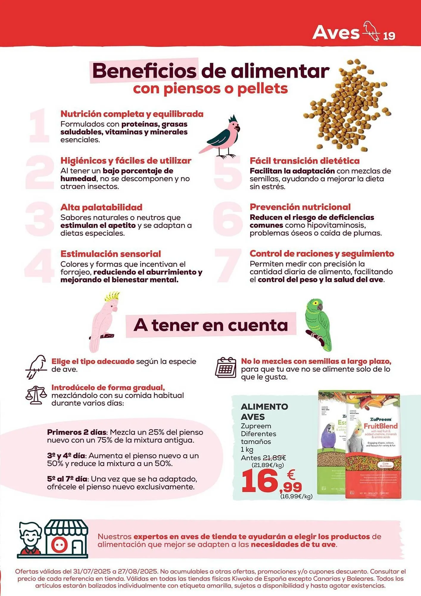 Catálogo de Folleto Kiwoko 31 de julio al 27 de agosto 2025 - Página 19