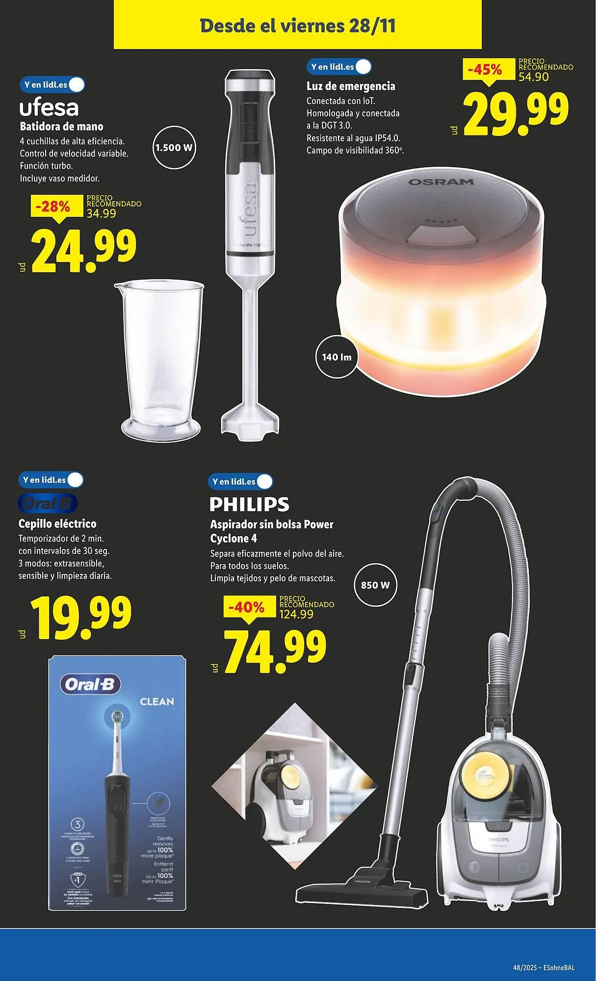 Catálogo de Catálogo Lidl 24 de noviembre al 30 de noviembre 2025 - Página 23