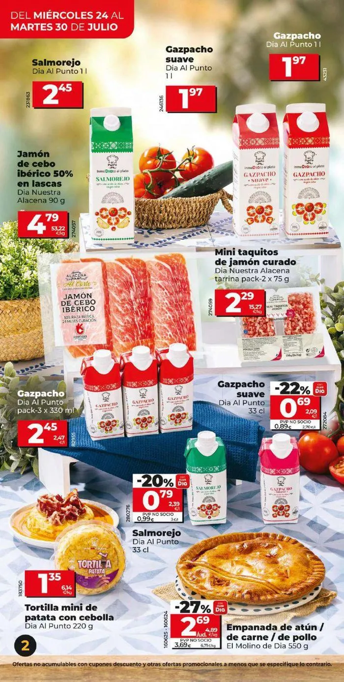 Catálogo de Ofertas Dia 24 de julio al 30 de julio 2024 - Página 2