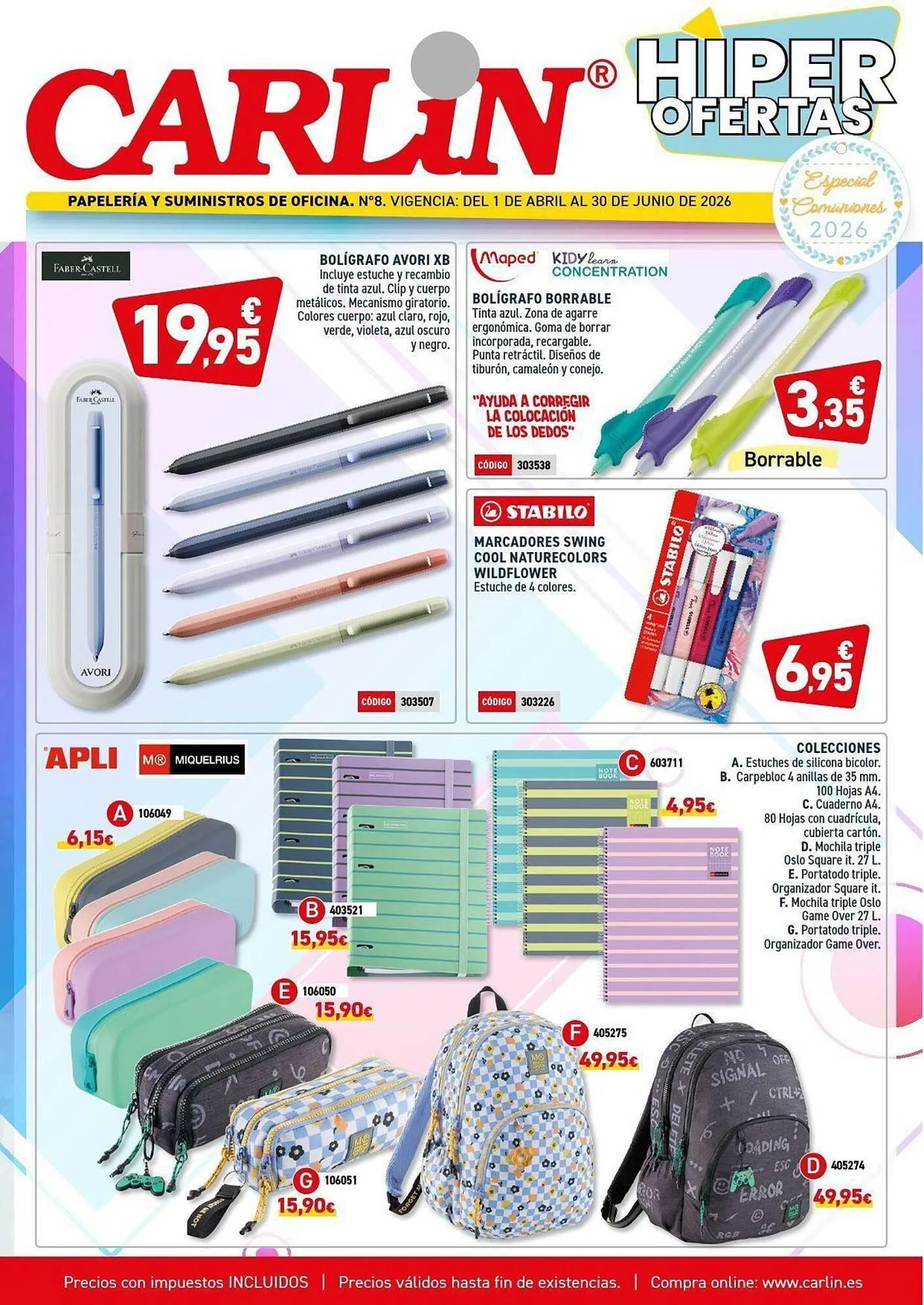 Catálogo de Catálogo Carlin 7 de abril al 30 de junio 2026 - Página 1
