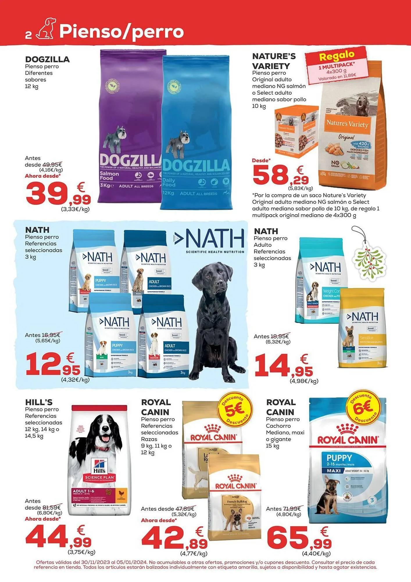 Catálogo de Folleto Kiwoko 30 de noviembre al 5 de enero 2024 - Página 2