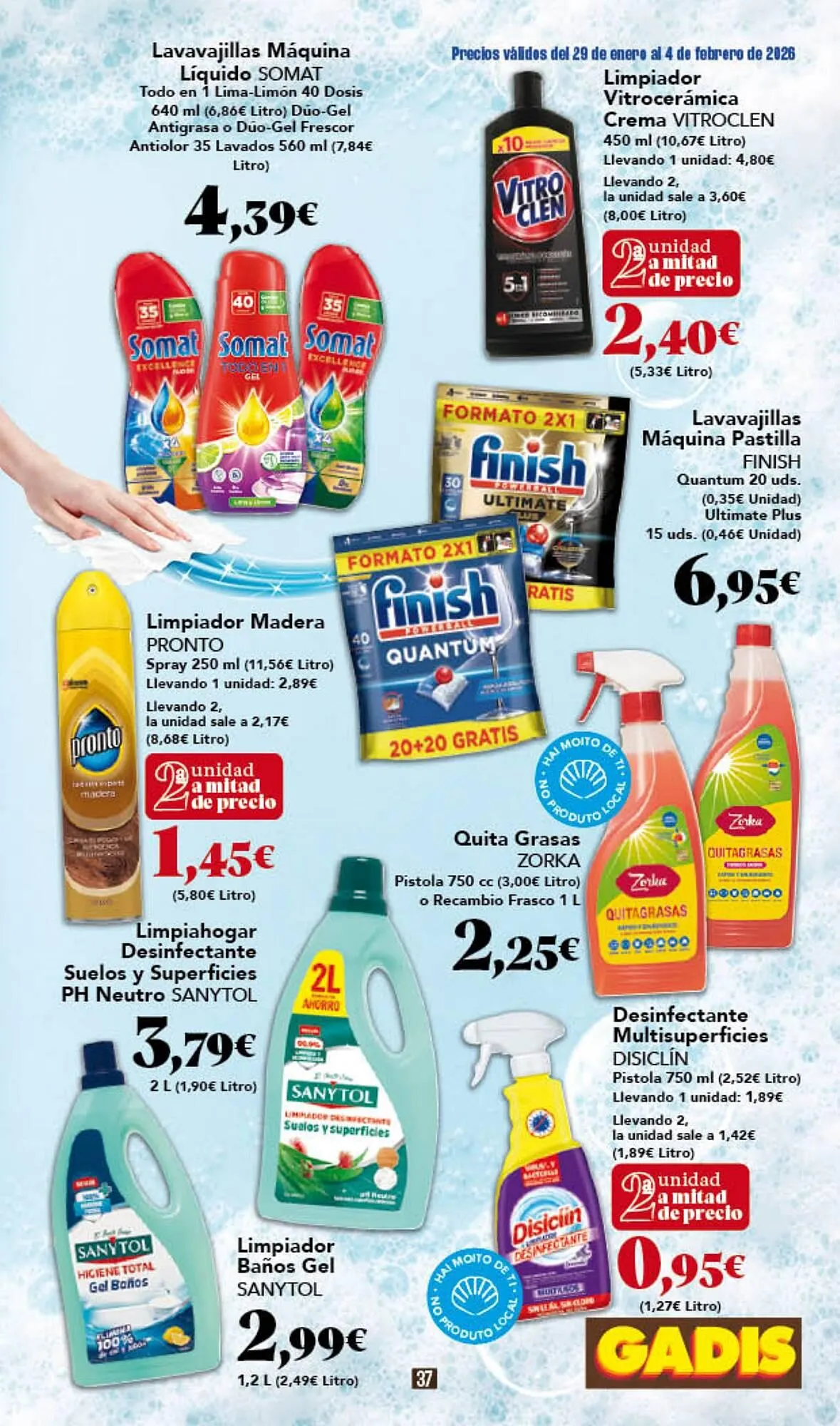 Catálogo de Folleto Gadis 29 de enero al 4 de febrero 2026 - Página 37
