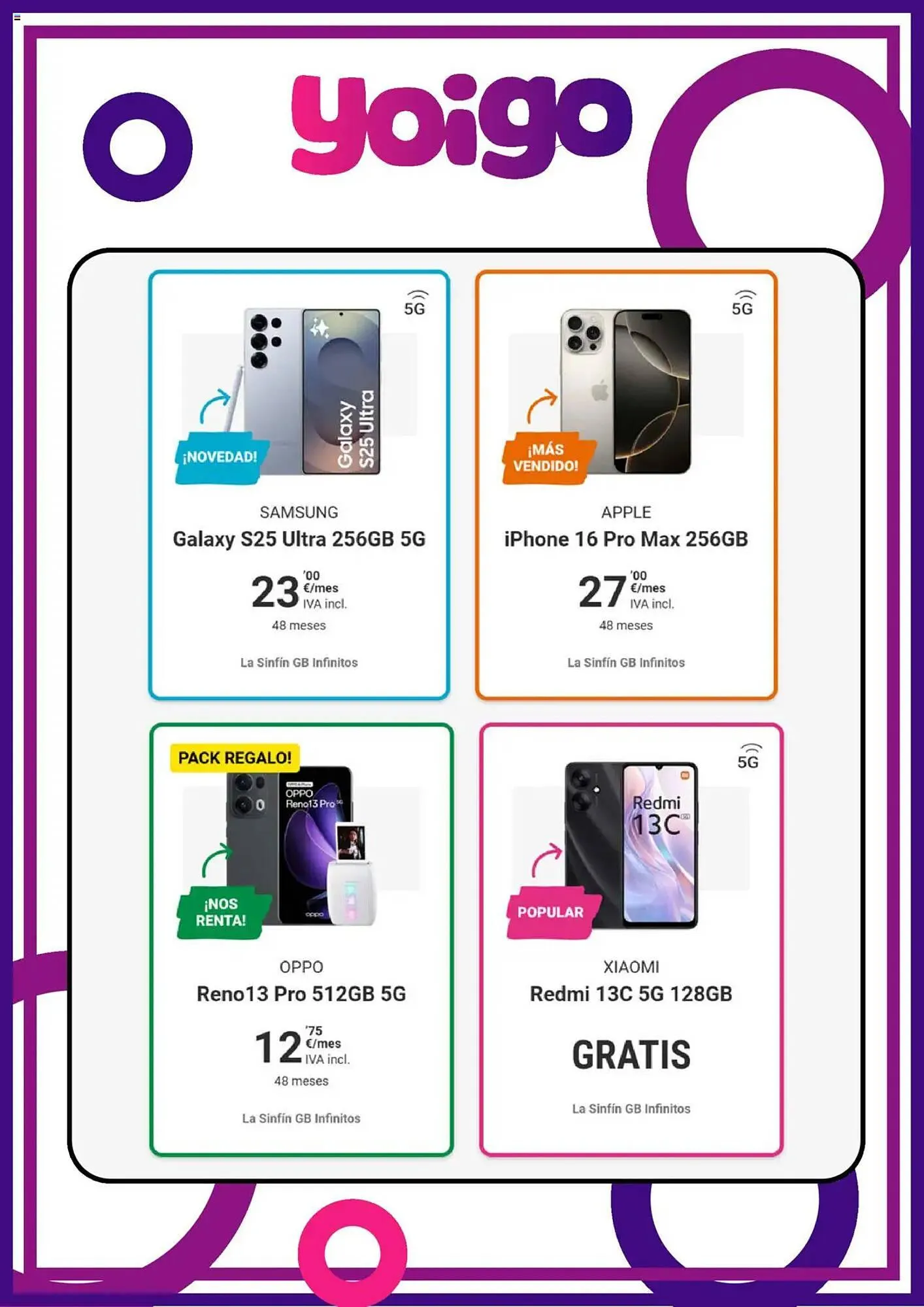Catálogo de Folleto Yoigo 14 de marzo al 14 de mayo 2025 - Página 5