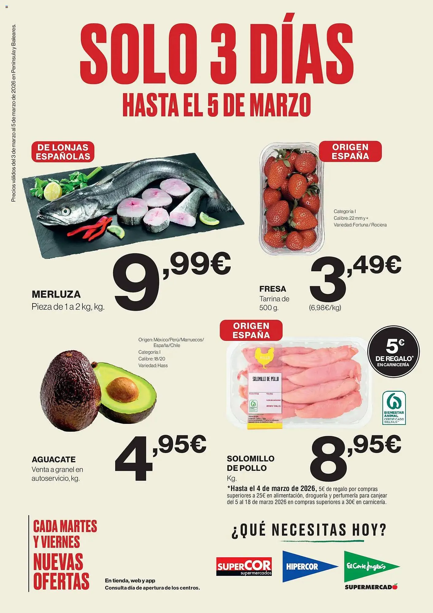 Catálogo de Catálogo Hipercor 3 de marzo al 5 de marzo 2026 - Página 1