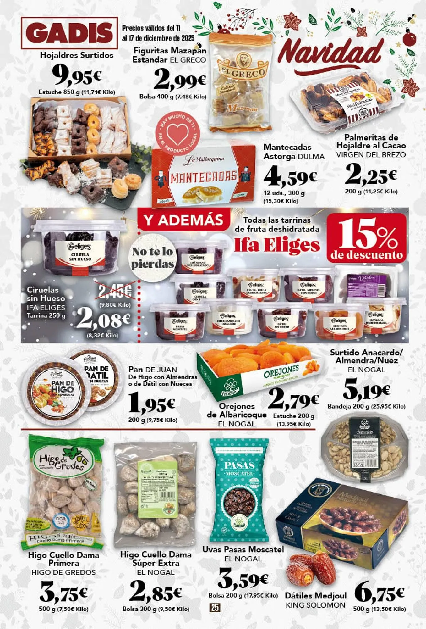 Catálogo de Folleto Gadis 11 de diciembre al 17 de diciembre 2025 - Página 25