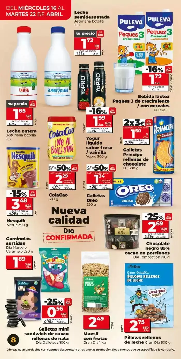 Catálogo de Tu nuevo Dia del 16/04 al 22/04 16 de abril al 22 de abril 2025 - Página 8